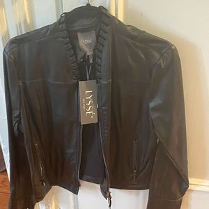 Faux leather jacket from Lysse